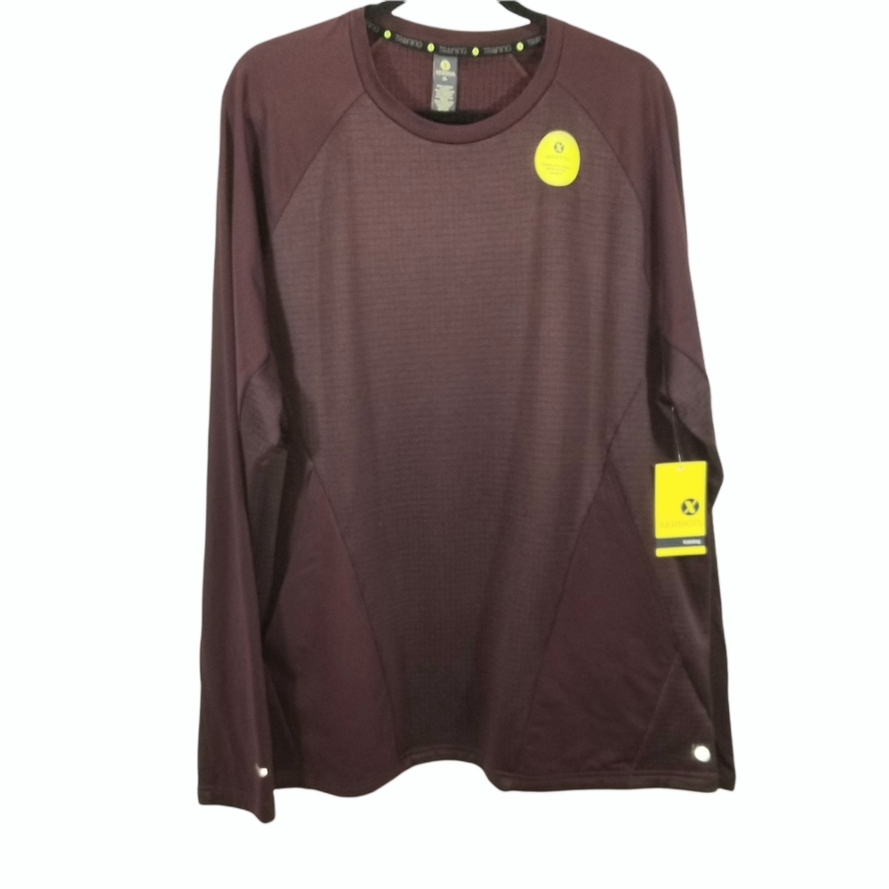 NEW XERSION Training Tee Shirt Men XL Long Sleeve